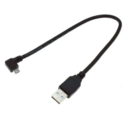 90-Degree Micro USB Male to USB Male Data Charging Cable for Mobile Phone, Tablet, and Driving Recorder - Available in 0.3m-5m Lengths Product Image #19508 With The Dimensions of 800 Width x 800 Height Pixels. The Product Is Located In The Category Names Computer & Office → Computer Cables & Connectors