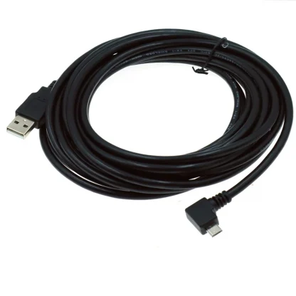90-Degree Micro USB Male to USB Male Data Charging Cable for Mobile Phone, Tablet, and Driving Recorder - Available in 0.3m-5m Lengths Product Image #19509 With The Dimensions of 800 Width x 800 Height Pixels. The Product Is Located In The Category Names Computer & Office → Computer Cables & Connectors
