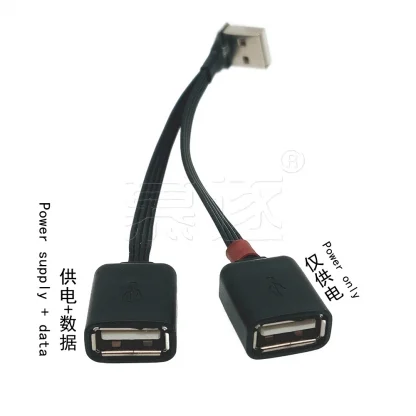 USB 2.0 A Male to Dual USB Female Y-Splitter Hub with Charging Power - Data and Power Extension Cable Product Image #23556 With The Dimensions of 1000 Width x 1000 Height Pixels. The Product Is Located In The Category Names Computer & Office → Computer Cables & Connectors