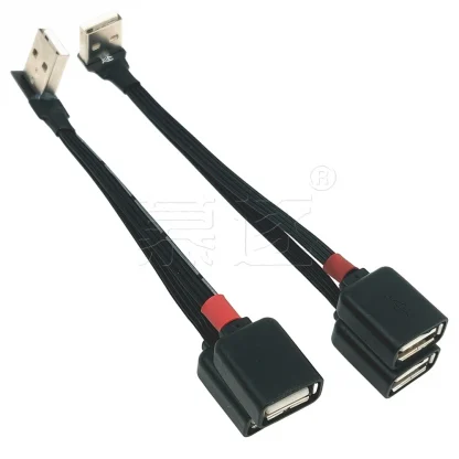 USB 2.0 A Male to Dual USB Female Y-Splitter Hub with Charging Power - Data and Power Extension Cable Product Image #23559 With The Dimensions of 1000 Width x 1000 Height Pixels. The Product Is Located In The Category Names Computer & Office → Computer Cables & Connectors