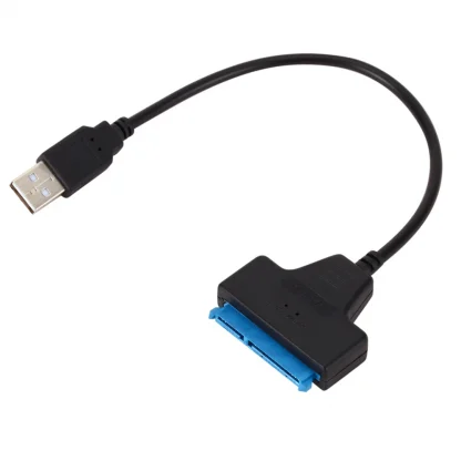 SATA to USB 2.0 Adapter Cable - Up to 6 Gbps, Support for 2.5 Inch External HDD SSD Hard Drive, 22 Pin SATA III Product Image #9896 With The Dimensions of 999 Width x 999 Height Pixels. The Product Is Located In The Category Names Computer & Office → Computer Cables & Connectors