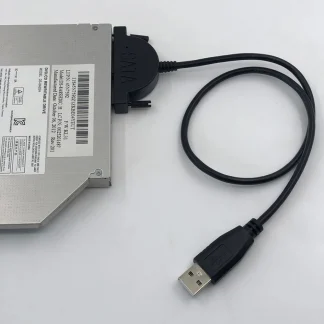 USB 2.0 to Mini SATA II Adapter Converter Cable for Laptop CD/DVD ROM Slimline Drive - 7+6 13Pin Product Image #11660 With The Dimensions of  Width x  Height Pixels. The Product Is Located In The Category Names Computer & Office → Device Cleaners