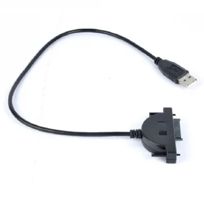 USB 2.0 to Mini SATA II Adapter Converter Cable for Laptop CD/DVD ROM Slimline Drive - 7+6 13Pin Product Image #11666 With The Dimensions of 1000 Width x 1000 Height Pixels. The Product Is Located In The Category Names Computer & Office → Computer Cables & Connectors