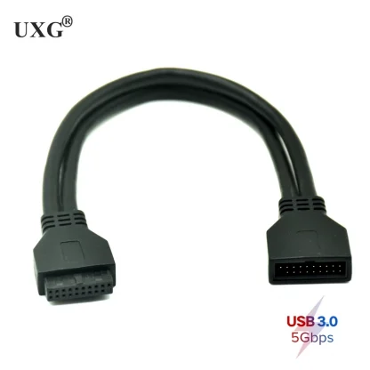 Enhance Connectivity with USB 3.0 Motherboard Extension Cable – 20cm/50CM Double Female-to-Female Connector for Effortless Expansion! Product Image #18989 With The Dimensions of 800 Width x 800 Height Pixels. The Product Is Located In The Category Names Computer & Office → Computer Cables & Connectors