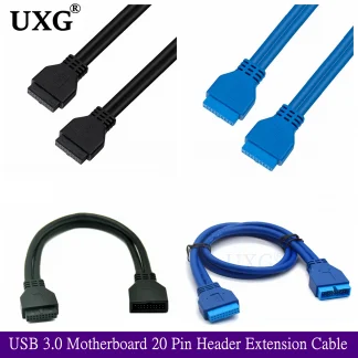 Enhance Connectivity with USB 3.0 Motherboard Extension Cable – 20cm/50CM Double Female-to-Female Connector for Effortless Expansion! Product Image #18985 With The Dimensions of  Width x  Height Pixels. The Product Is Located In The Category Names Computer & Office → Computer Cables & Connectors
