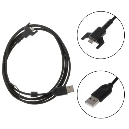 Durable Weaving Wire USB Charging Cable for Logitech G900 G903 G703 G Pro Wireless Gaming Mouse Product Image #4912 With The Dimensions of 800 Width x 800 Height Pixels. The Product Is Located In The Category Names Computer & Office → Computer Cables & Connectors