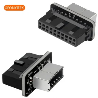 Type-E Female to USB 3.0 19 PIN Male Front Panel Adapter for Type C Motherboard Product Image #16565 With The Dimensions of  Width x  Height Pixels. The Product Is Located In The Category Names Computer & Office → Device Cleaners
