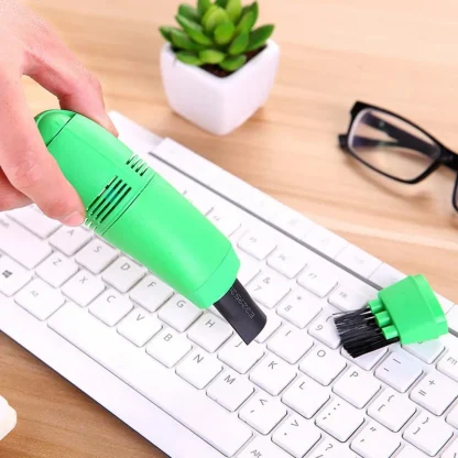 USB Handheld Mini Vacuum Cleaner for PC and Laptop - Computer Cleaning Kit with Dust Brush for Home and Office Desks Product Image #6497 With The Dimensions of 800 Width x 800 Height Pixels. The Product Is Located In The Category Names Computer & Office → Device Cleaners