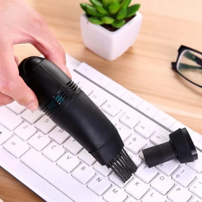 USB Handheld Mini Vacuum Cleaner for PC and Laptop - Computer Cleaning Kit with Dust Brush for Home and Office Desks Product Image #6500 With The Dimensions of 800 Width x 800 Height Pixels. The Product Is Located In The Category Names Computer & Office → Device Cleaners