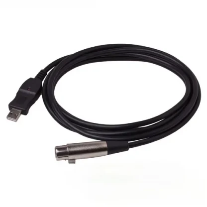 3m USB to XLR Microphone Cable - Audio Cable Adapter for Computer USB Microphones Product Image #18217 With The Dimensions of 500 Width x 500 Height Pixels. The Product Is Located In The Category Names Computer & Office → Computer Cables & Connectors