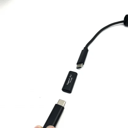 Portable USB Type-C Female to Female Adapter - Charge, Data Sync, and Extension Cable for Phone and Tablet Product Image #5523 With The Dimensions of 2560 Width x 2560 Height Pixels. The Product Is Located In The Category Names Computer & Office → Computer Cables & Connectors