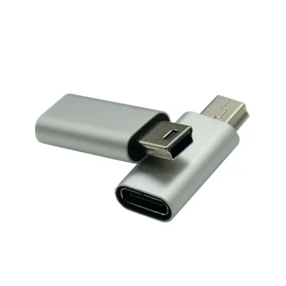 Versatile Connectivity Solution! USB-C to Micro/Mini USB Adapter for Smartphones and Tablets - 5pin Male to Type C Female Converter. Streamline Your Devices! 🔄 Product Image #20875 With The Dimensions of 800 Width x 800 Height Pixels. The Product Is Located In The Category Names Computer & Office → Computer Cables & Connectors