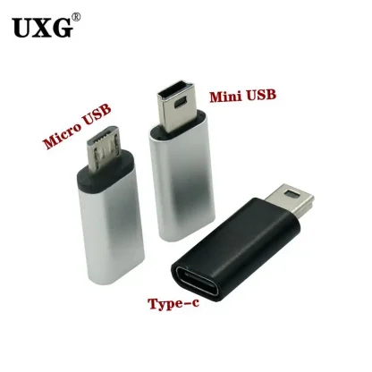 Versatile Connectivity Solution! USB-C to Micro/Mini USB Adapter for Smartphones and Tablets - 5pin Male to Type C Female Converter. Streamline Your Devices! 🔄 Product Image #20876 With The Dimensions of 800 Width x 800 Height Pixels. The Product Is Located In The Category Names Computer & Office → Computer Cables & Connectors