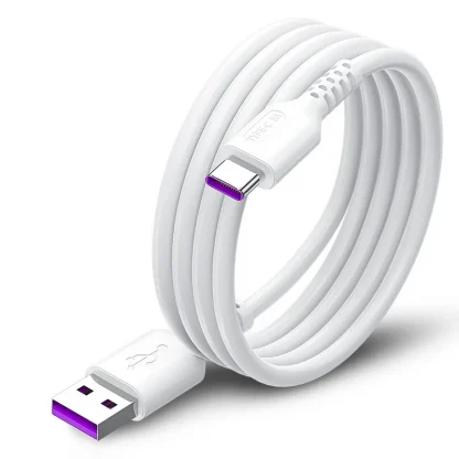 90 Degree Type C Fast Charge USB Cable - 5A for Samsung S9 S10 S8, Huawei P40 Mate 30, Xiaomi Redmi Product Image #12929 With The Dimensions of 800 Width x 800 Height Pixels. The Product Is Located In The Category Names Computer & Office → Computer Cables & Connectors