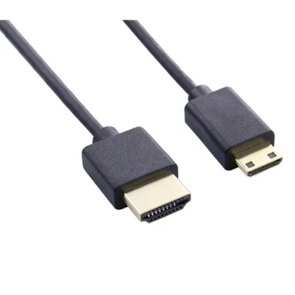 Ultra Slim Thin HDMI Cable - Male to Mini Micro HD-Compatible Male, Super Soft, OD 3.0, 2k 4k HD @60Hz, 30cm/60cm/1m Product Image #10907 With The Dimensions of 800 Width x 800 Height Pixels. The Product Is Located In The Category Names Computer & Office → Computer Cables & Connectors