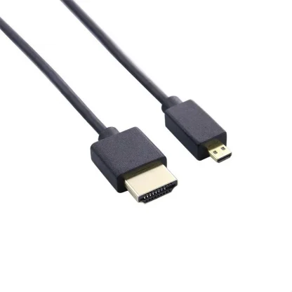 Ultra Slim Thin HDMI Cable - Male to Mini Micro HD-Compatible Male, Super Soft, OD 3.0, 2k 4k HD @60Hz, 30cm/60cm/1m Product Image #10908 With The Dimensions of 800 Width x 800 Height Pixels. The Product Is Located In The Category Names Computer & Office → Computer Cables & Connectors