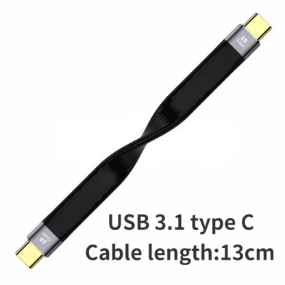 Enhance Your Audio: Type-C to Type-C Cable for USB DAC & Headphone Amplifier – Ideal for Samsung SSD T5 Connection Product Image #14459 With The Dimensions of 800 Width x 800 Height Pixels. The Product Is Located In The Category Names Computer & Office → Computer Cables & Connectors