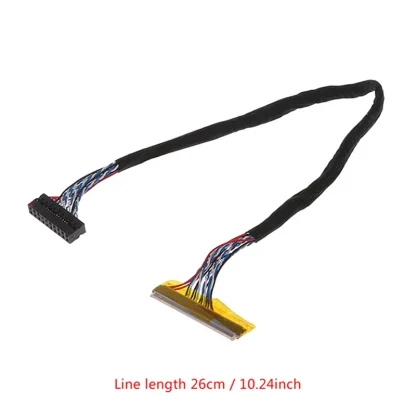 Universal LVDS Cable for 14.1-15.6inch LCD Panel Product Image #28636 With The Dimensions of 800 Width x 800 Height Pixels. The Product Is Located In The Category Names Computer & Office → Industrial Computer & Accessories