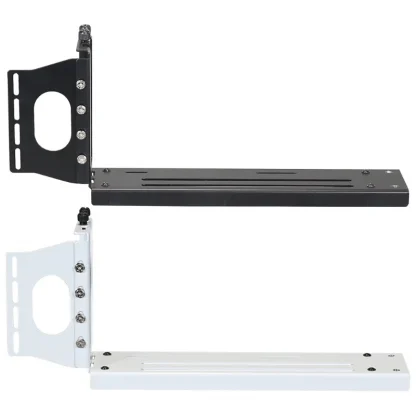 Elevate your PC aesthetics and performance with our Vertical Graphics Card Holder Bracket. Efficiently organize and showcase your GPU in sleek Black or White. Upgrade your setup now! Product Image #15311 With The Dimensions of 800 Width x 800 Height Pixels. The Product Is Located In The Category Names Computer & Office → Computer Cables & Connectors