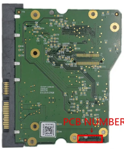 Western Digital HDD PCB Board for WD60EFRX and WD60PURX Product Image #28593 With The Dimensions of 668 Width x 801 Height Pixels. The Product Is Located In The Category Names Computer & Office → Industrial Computer & Accessories