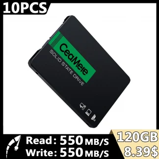 10-Piece Bundle: High-Capacity 2.5-inch SATA3 Solid State Drives (SSD) - 120GB to 4TB Options for Laptop Storage Product Image #27051 With The Dimensions of  Width x  Height Pixels. The Product Is Located In The Category Names Computer & Office → Laptops