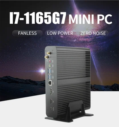Experience Effortless Performance: Fanless Windows 11 Mini PC with Core i7 1165G7, 10710U, 10510U, 8565U, Dual DDR4, M.2 NVMe, 4K HD DP, WIFI - Ideal for Office and Business Desktop Computing. Product Image #10941 With The Dimensions of 960 Width x 1030 Height Pixels. The Product Is Located In The Category Names Computer & Office → Mini PC