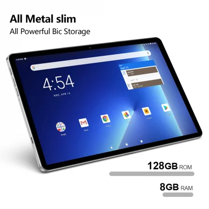 BDF P40HD 10.1" Android 11 Tablet - Octa Core, 8GB RAM, 128GB ROM, 4G Network, Dual SIM Cards, AI Speed-up Product Image #19627 With The Dimensions of 1000 Width x 1000 Height Pixels. The Product Is Located In The Category Names Computer & Office → Tablets