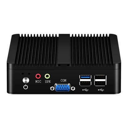 XCY Fanless Mini PC - Intel Celeron J1900 Quad-Cores 2.0GHz, 2x RS232, 2x LAN, Windows 10, Linux Embedded, IoT Industrial Computer Product Image #19938 With The Dimensions of 800 Width x 800 Height Pixels. The Product Is Located In The Category Names Computer & Office → Mini PC