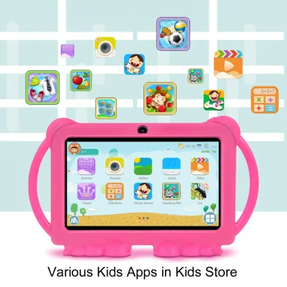 XGODY 7 Inch Kids Tablet PC - Android 8.1, Children Learning Tablet, 1GB RAM, 16GB Storage, Quad Core, 1024x600 Display, with Silicone Case and WiFi Product Image #24816 With The Dimensions of 800 Width x 800 Height Pixels. The Product Is Located In The Category Names Computer & Office → Tablets