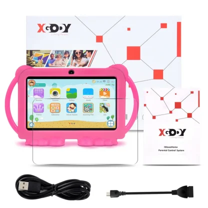 XGODY 7 Inch Kids Tablet PC - Android 8.1, Children Learning Tablet, 1GB RAM, 16GB Storage, Quad Core, 1024x600 Display, with Silicone Case and WiFi Product Image #24818 With The Dimensions of 800 Width x 800 Height Pixels. The Product Is Located In The Category Names Computer & Office → Tablets