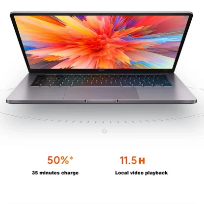 Xiaomi RedmiBook Pro 14 - Intel MX450, i5-11320H/i7-11390H, 16GB DDR4, 512GB PCIe SSD, Global Version, Win10 Notebook PC. Product Image #9039 With The Dimensions of 800 Width x 800 Height Pixels. The Product Is Located In The Category Names Computer & Office → Laptops