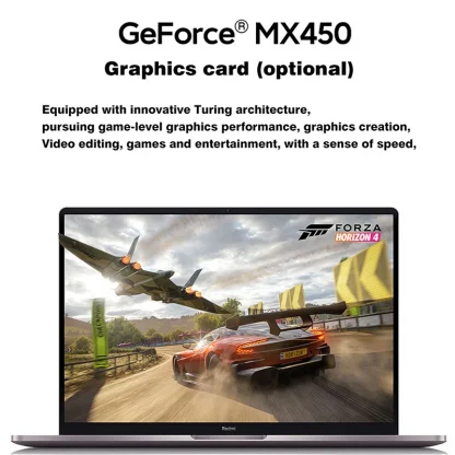 Xiaomi RedmiBook Pro 14 MX450 Laptop - Intel i5/i7, 16GB RAM, 512GB SSD, Global Version, Win10 Pro PC. Product Image #9948 With The Dimensions of 800 Width x 800 Height Pixels. The Product Is Located In The Category Names Computer & Office → Laptops