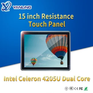 Yanling 15 Inch Industrial All-In-One Computer with Intel Celeron 4205U Processor and Resistive Touch Screen Product Image #24297 With The Dimensions of  Width x  Height Pixels. The Product Is Located In The Category Names Computer & Office → Desktops