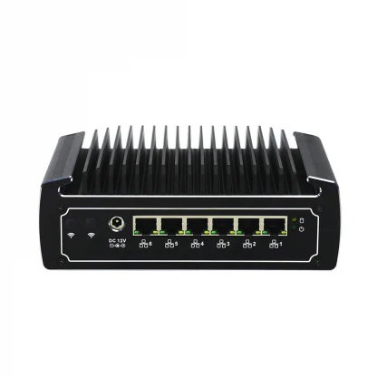 Yanling 2020 Pfsense Router Mini Server - 8th Gen Intel I5 8250u Quad Core, 6 LAN, Fanless PC, 4G and Wifi Support Product Image #4499 With The Dimensions of 1000 Width x 1000 Height Pixels. The Product Is Located In The Category Names Computer & Office → Mini PC