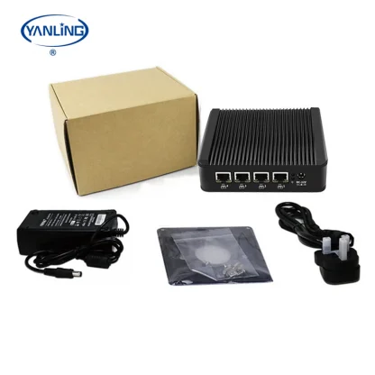 Yanling J4125 Quad Core Fanless Mini PC with 4 Intel I226 2.5G Lan Ports - Compact Firewall Router Appliance Product Image #24385 With The Dimensions of 800 Width x 800 Height Pixels. The Product Is Located In The Category Names Computer & Office → Mini PC