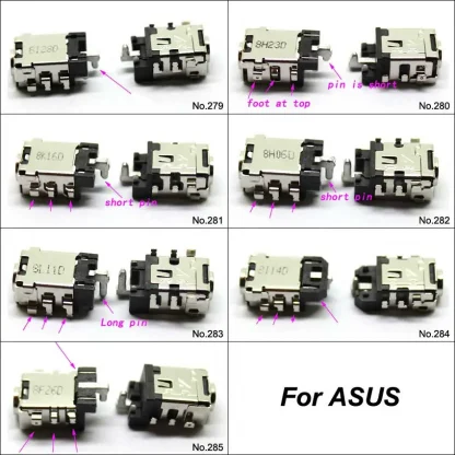 Asus Vivobook DC Power Jack Connector Plug for Various Models: X411U, Q503, Q553, X302U, X540L, X320U Product Image #2438 With The Dimensions of 850 Width x 850 Height Pixels. The Product Is Located In The Category Names Computer & Office → Computer Cables & Connectors