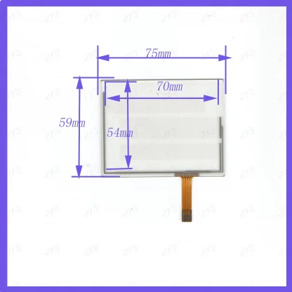 ZhiYuSun KDT-2705 75 59mm 5-Line Resistive Touch Screen Display Product Image #33417 With The Dimensions of 2121 Width x 2121 Height Pixels. The Product Is Located In The Category Names Computer & Office → Industrial Computer & Accessories