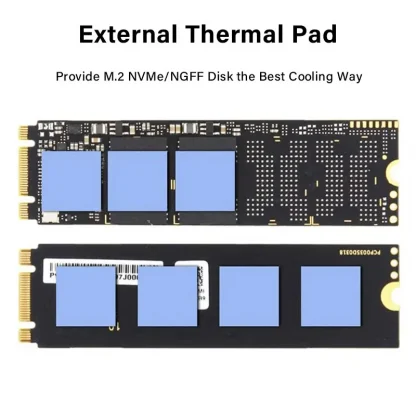 M.2 NVMe Heatsink Cooler for PS5 SSDs - Enhanced Cooling for Samsung 980, 970 EVO Plus, SN850, SN750, SN570 Product Image #23439 With The Dimensions of 800 Width x 800 Height Pixels. The Product Is Located In The Category Names Computer & Office → Computer Cables & Connectors