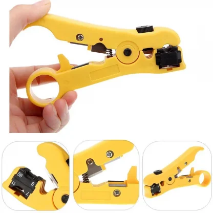 ZoeRax Universal Wire Stripper Cutter for UTP Cat5 Cat6 Coaxial Cables Product Image #5459 With The Dimensions of 1200 Width x 1200 Height Pixels. The Product Is Located In The Category Names Computer & Office → Computer Cables & Connectors