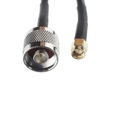 RG58 Black Coaxial Cable - N Male to SMA Male Connector with Lower Loss LMR200 Product Image #13194 With The Dimensions of 800 Width x 800 Height Pixels. The Product Is Located In The Category Names Computer & Office → Computer Cables & Connectors