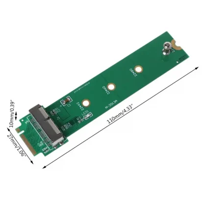 MacBook Air Pro SSD to M.2 Key M NGFF PCI-e Adapter Converter Card for PC Accessories Product Image #14422 With The Dimensions of 800 Width x 800 Height Pixels. The Product Is Located In The Category Names Computer & Office → Computer Cables & Connectors