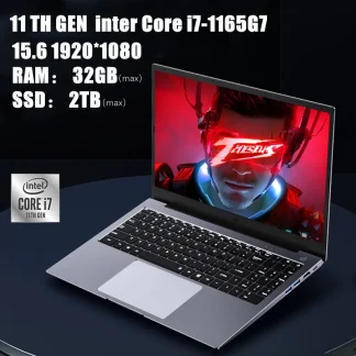2023 15.6" Gaming Laptop - Intel i7 1165G7/i5 1135G7/i9, Windows 10/11, Metal Build, AC WiFi, Bluetooth, 4 USB Ports Product Image #19446 With The Dimensions of  Width x  Height Pixels. The Product Is Located In The Category Names Computer & Office → Laptops