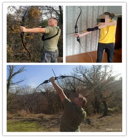 Toparchery 56" Recurve Bow 30-50lbs for Right-handed Outdoor Hunting with Bow Bag Product Image #29852 With The Dimensions of 750 Width x 800 Height Pixels. The Product Is Located In The Category Names Sports & Entertainment → Shooting → Paintballs