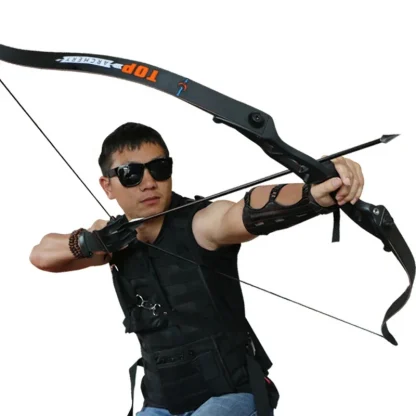 Toparchery 56" Recurve Bow 30-50lbs for Right-handed Outdoor Hunting with Bow Bag Product Image #29847 With The Dimensions of 800 Width x 800 Height Pixels. The Product Is Located In The Category Names Sports & Entertainment → Shooting → Paintballs