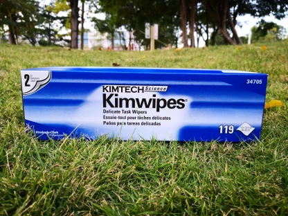 Kimwipes Lens Cleaning Wipers, 30x30cm, Two-Layer Dust-Free Industrial Lens Paper, 1 Box Product Image #5296 With The Dimensions of 2560 Width x 1920 Height Pixels. The Product Is Located In The Category Names Computer & Office → Device Cleaners