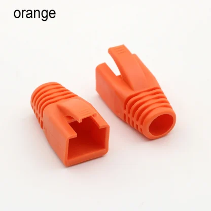 Xintylink RJ45 Caps for Cat6a, Cat7, Cat8 Network Ethernet Cable Connectors - Multicolour Boots for Enhanced Performance Product Image #8310 With The Dimensions of 1000 Width x 1000 Height Pixels. The Product Is Located In The Category Names Computer & Office → Computer Cables & Connectors